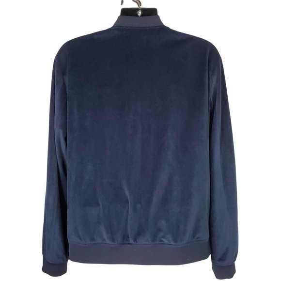 Jack & Jones Premium Bomber Jacket Mens Extra Large Velvet Full Zip Long Sleeve - Picture 4 of 7